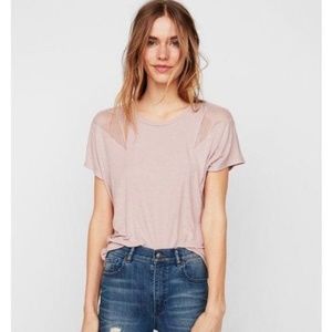 Express Mesh Shoulder Tee